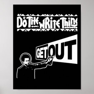 Get Out...297 Sticker Poster