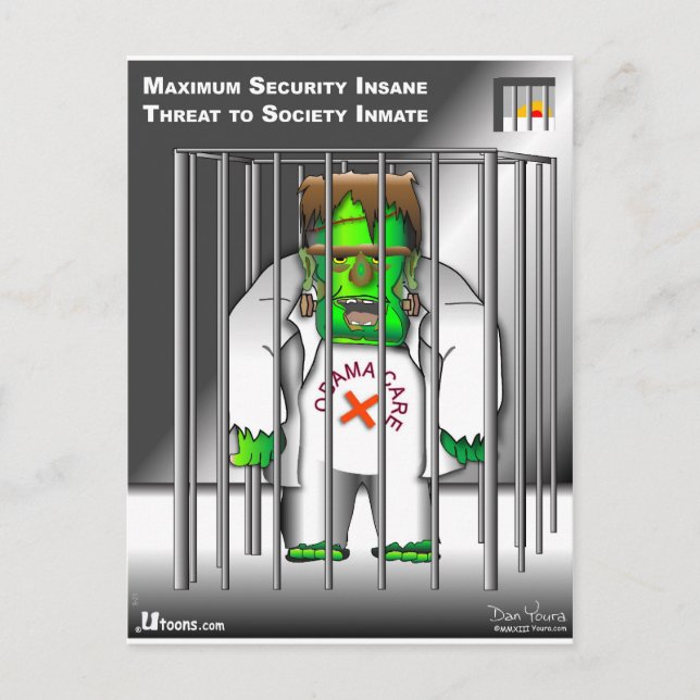 Get Out of Jail Postcard (Front)