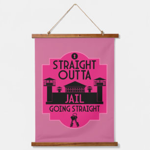 Get Out Of Jail Prison Release Gift Hanging Tapestry