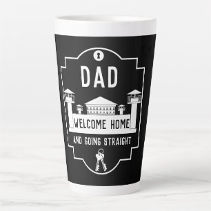 Get Out Of Jail Prison Release Gift  Latte Mug