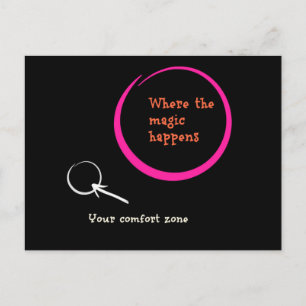 Get Out of Your Comfort Zone Postcard