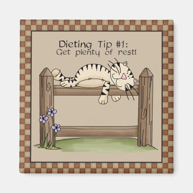 Get Plenty of Rest - Fridge Magnet (Front)