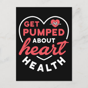 Get Pumped About Heart Health  Postcard