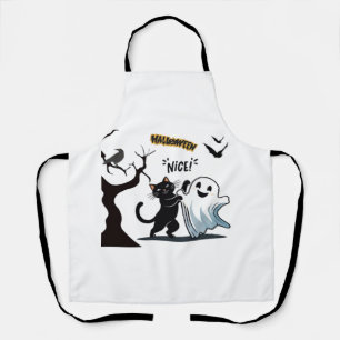 Get ready for a spook-tacular Halloween Nice party Apron