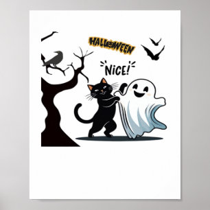 Get ready for a spook-tacular Halloween Nice party Poster