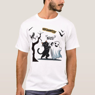 Get ready for a spook-tacular Halloween Nice party T-Shirt
