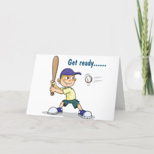 GET READY FOR FUN HAPPY **9th** BIRTHDAY CARD