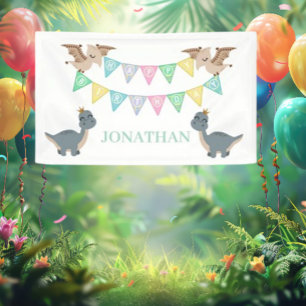 Get Ready to Roar for a Dino-Mite Birthday Party! Banner