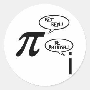 Get Real Classic Round Sticker