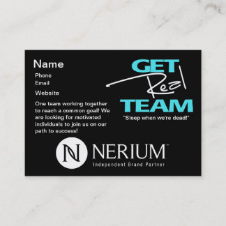 Get Real Team Chubby Cards