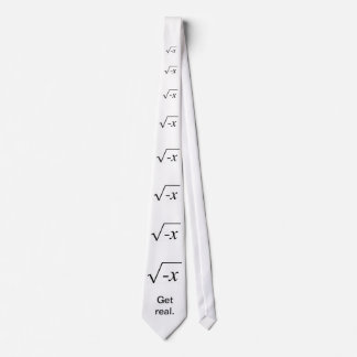 Get real. tie