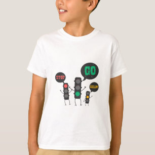 Get Retro Vibes with our Funny Traffic Light  T-Shirt