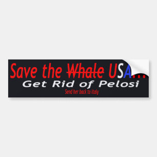 Get Rid of Pelosi Bumper Sticker