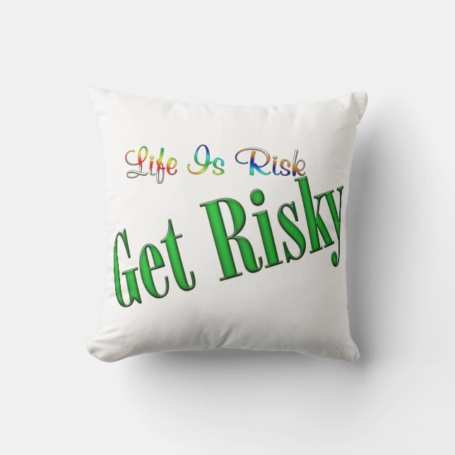 Get Risky Cushion (Front)