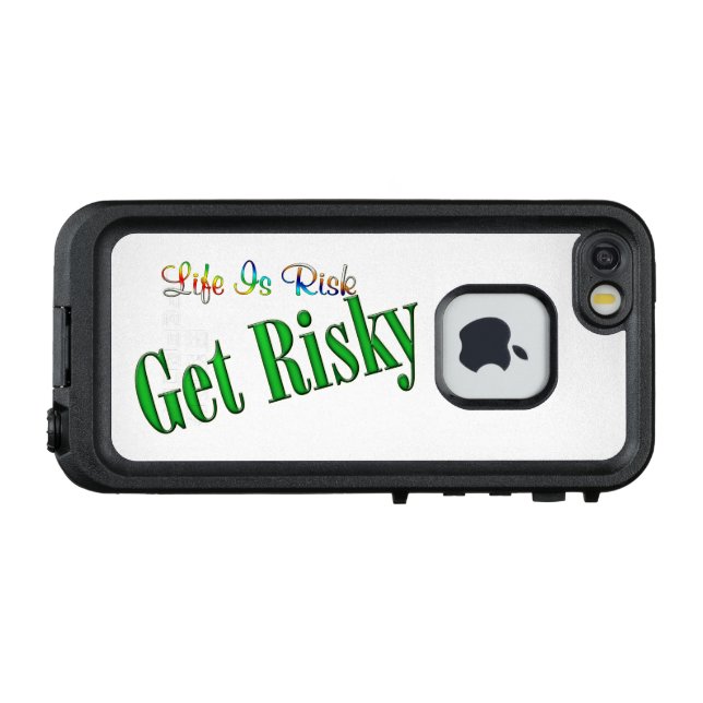 Get Risky LifeProof iPhone Case (Back Horizontal)