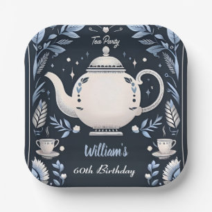 Get Royal Chic Adult Fairy Tea Party 60th Birthday Paper Plate