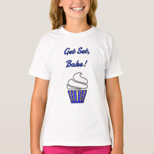 Get set bake blue cupcake T-Shirt