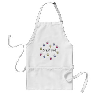Get set bake colourful cupcakes standard apron