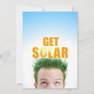 Get Solar Savings on Home  Postcard