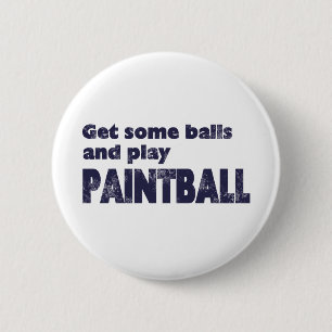 Get Some Balls 6 Cm Round Badge