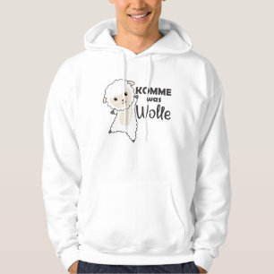 Get Something Wool Funny Sheep Word Game Sheep Hoodie