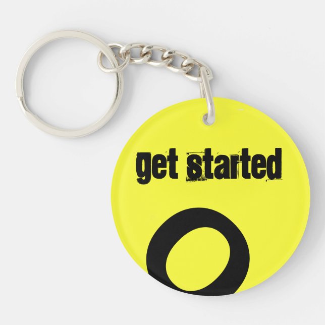 Get Started Key Ring (Front)