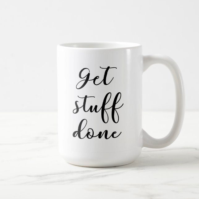 Get Stuff Done Mug (Right)