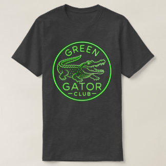Get Swamped Green Gator Club T-Shirt