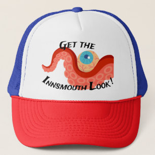 Get the Innsmouth Look Tentacle Eye Lovecraftian Trucker Hat