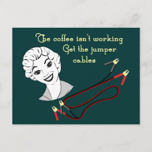 Get the Jumper Cables Postcard