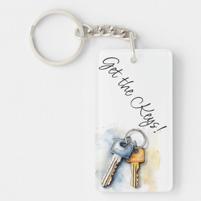 Get the Keys Real Estate Marketing Key Ring (Front)