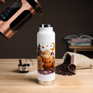 Get the most beautiful cartoon Halloween drawings Water Bottle