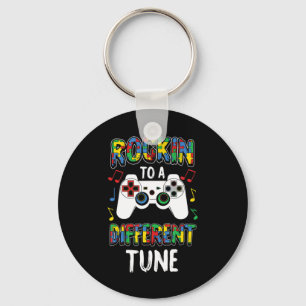 Get this rocking to a different tune T-Shirt as a Key Ring