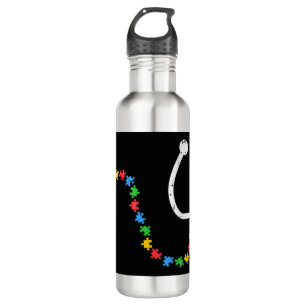Get this stethoscope T-Shirt design as a birthday, 710 Ml Water Bottle