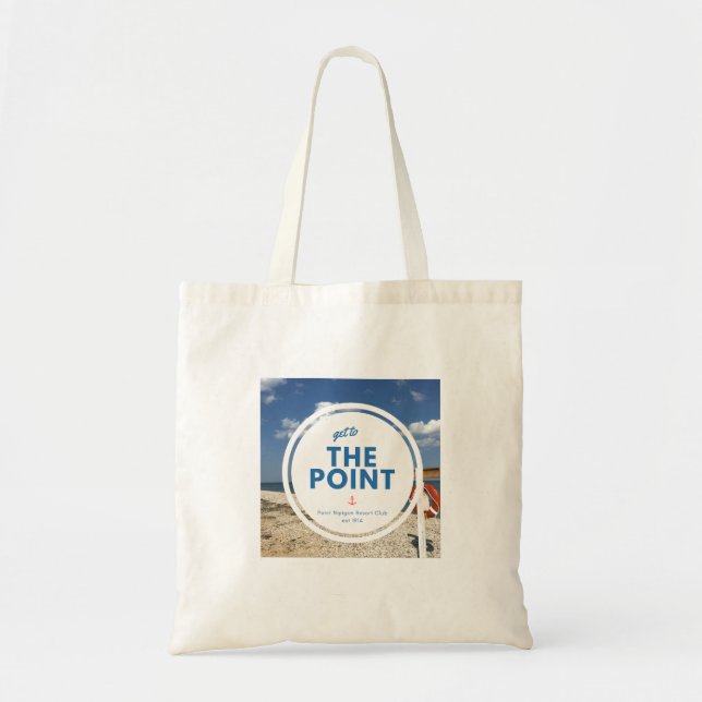 Get To The Point Easy Tote Bag (Front)