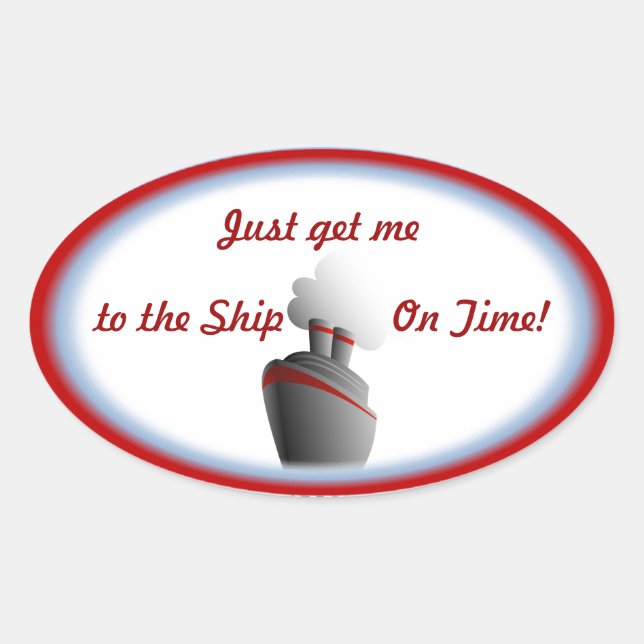 Get to the Ship 2 Sticker (Front)