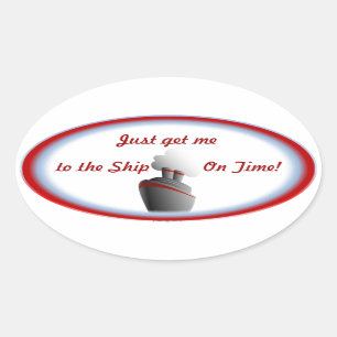 Get to the Ship 2 Sticker