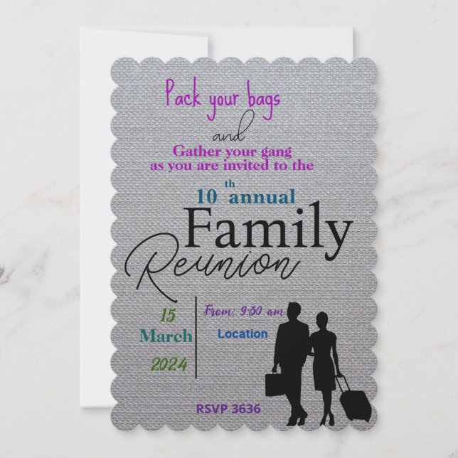 Get together invitation (Front)