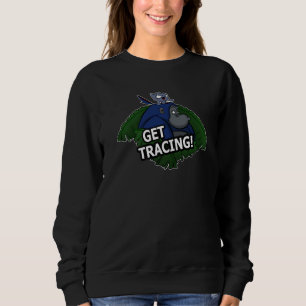 Get Tracing! Funny Gorilla And Cat Sweatshirt