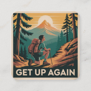 Get Up Again Enclosure Card