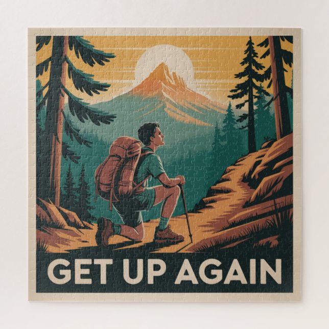 Get Up Again Jigsaw Puzzle (Vertical)