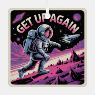 Get Up Again Metal Tree Decoration