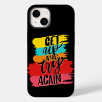 Get UP and try again motivational