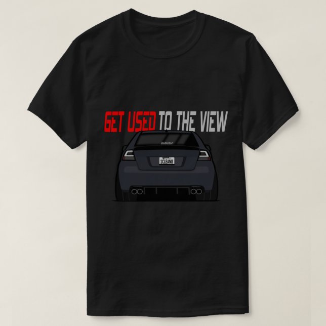 GET USED TO THE VIEW G8   T-Shirt (Design Front)
