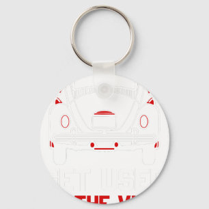 get used to the view VW Beetle Key Ring