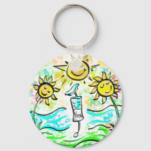 GET VACCINATED    KEY RING