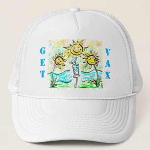 GET VACCINATED TRUCKER HAT