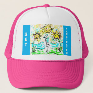 GET VACCINATED TRUCKER HAT