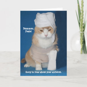 Get Well Accident/Broken Arm Card