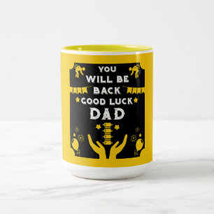 Get Well After Back Surgery Two-Tone Coffee Mug